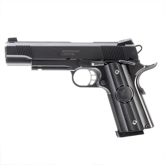 RWA Nighthawk Custom GRP Stahl CO2 BlowBack 6mm BB schwarz - Limited Edition Bild 1