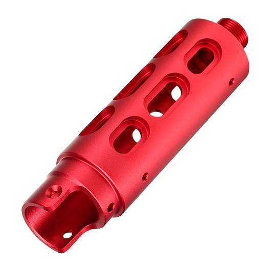 AiRReX Custom-B CNC Aluminium Auenlauf Oval f. Action Army AAP-01 rot