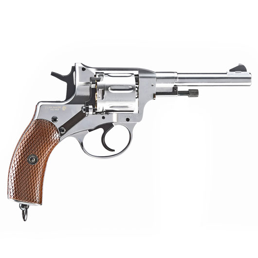 Gun Heaven M1895 Nagant Revolver Vollmetall CO2 6mm BB chrom Bild 2