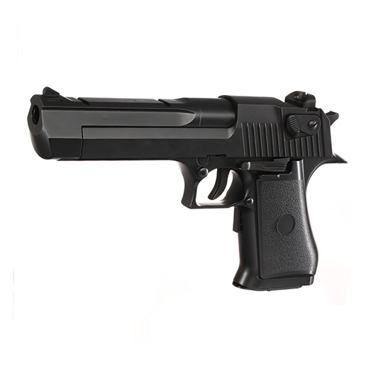 UHC Israel Eagle .50AE elektr. Blowback Airsoft EBB 6mm BB schwarz