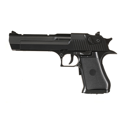 UHC Israel Eagle .50AE elektr. Blowback Airsoft EBB 6mm BB schwarz Bild 1
