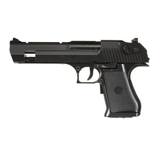 UHC Israel Eagle .50AE elektr. Blowback Airsoft EBB 6mm BB schwarz Bild 2