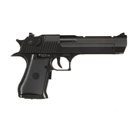 UHC Israel Eagle .50AE elektr. Blowback Airsoft EBB 6mm BB schwarz Bild 3