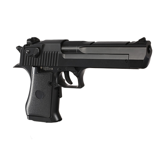 UHC Israel Eagle .50AE elektr. Blowback Airsoft EBB 6mm BB schwarz Bild 7