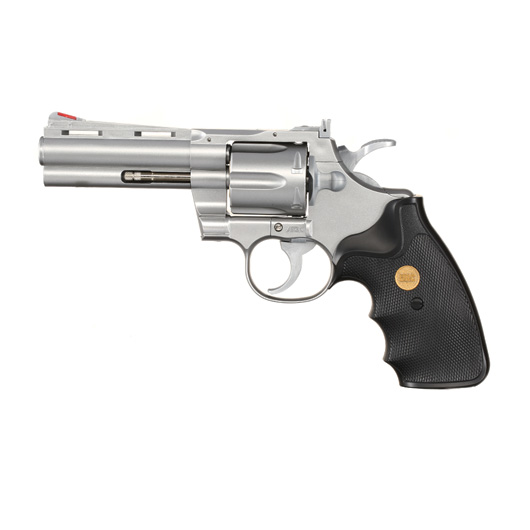 UHC .357 4 Zoll Softair Revolver 6mm BB silber Bild 1