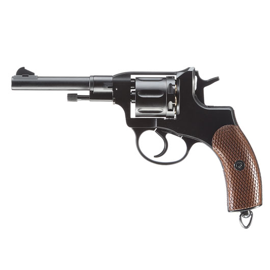 Gun Heaven M1895 Nagant Revolver Vollmetall CO2 6mm BB schwarz Bild 1
