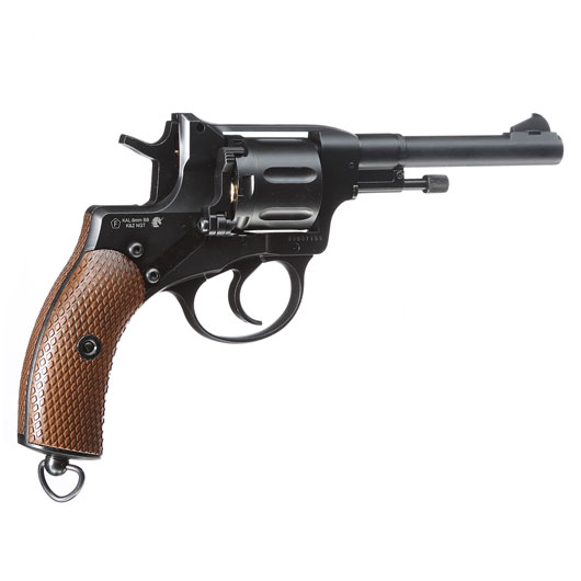 Gun Heaven M1895 Nagant Revolver Vollmetall CO2 6mm BB schwarz Bild 3