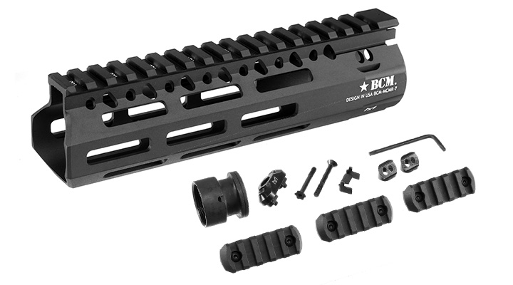 VFC / BCM M4 CNC Aluminium MCMR7 M-LOK Rail Handguard 7 Zoll schwarz