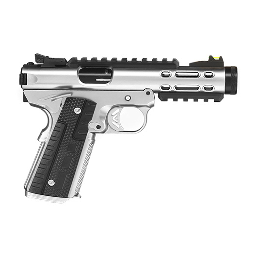 Wei-ETech Galaxy 1911 Vollmetall GBB 6mm BB Satin-Chrome Bild 3