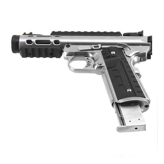 Wei-ETech Galaxy 1911 Vollmetall GBB 6mm BB Satin-Chrome Bild 5