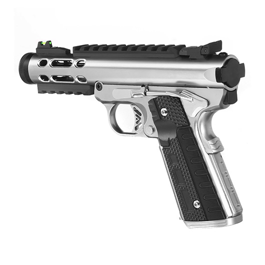 Wei-ETech Galaxy 1911 Vollmetall GBB 6mm BB Satin-Chrome Bild 8