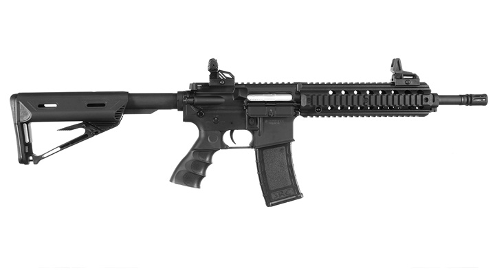 SRC M4 SR4 ST-Delta M Sportline Airsoft Polymer AEG 6mm BB + Speedballs Bild 2
