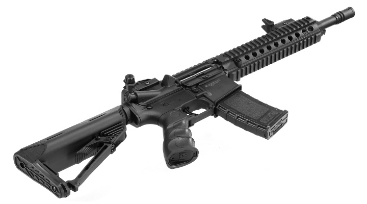 SRC M4 SR4 ST-Delta M Sportline Airsoft Polymer AEG 6mm BB + Speedballs Bild 4
