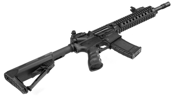 SRC M4 SR4 ST-Delta M Sportline Airsoft Polymer AEG 6mm BB + Speedballs Bild 5