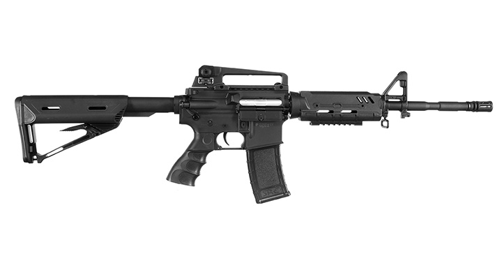 SRC M4 SR4 ST-Alpha Sportline Polymer AEG 6mm BB schwarz Bild 2