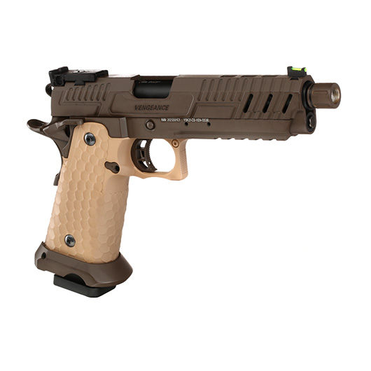 Vorsk Airsoft Hi-Capa 5.1 Vengeance Vollmetall GBB 6mm BB Tan / Bronze Bild 7