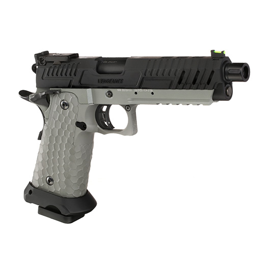 Vorsk Airsoft Hi-Capa 5.1 Vengeance Vollmetall GBB 6mm BB grau / schwarz Bild 7