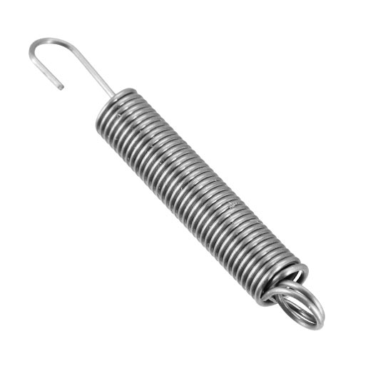 Double Bell Spannhebel Feder f. M4 / M16 AEG / S-AEG Airsoftgewehr silber Bild 2