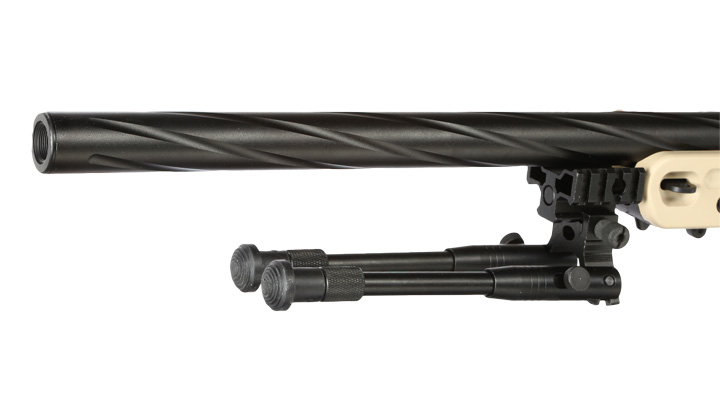 Well MB4420D SV-98 Snipergewehr inkl. Zweibein / Zielfernrohr Springer 6mm BB tan Bild 5