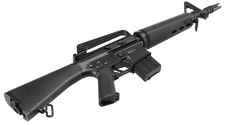 Double Bell CAR-15 Carbine Professional Line Vollmetall S-AEG 6mm BB schwarz Bild 4