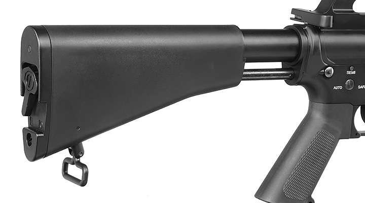 Double Bell CAR-15 Carbine Professional Line Vollmetall S-AEG 6mm BB schwarz Bild 9