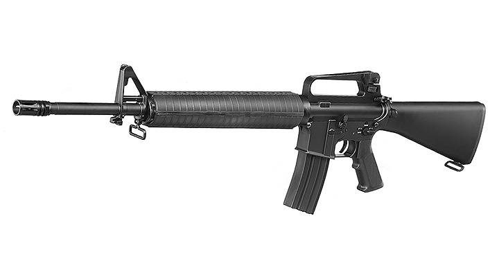 Double Bell M16A2 Rifle Professional Line Vollmetall S-AEG 6mm BB schwarz