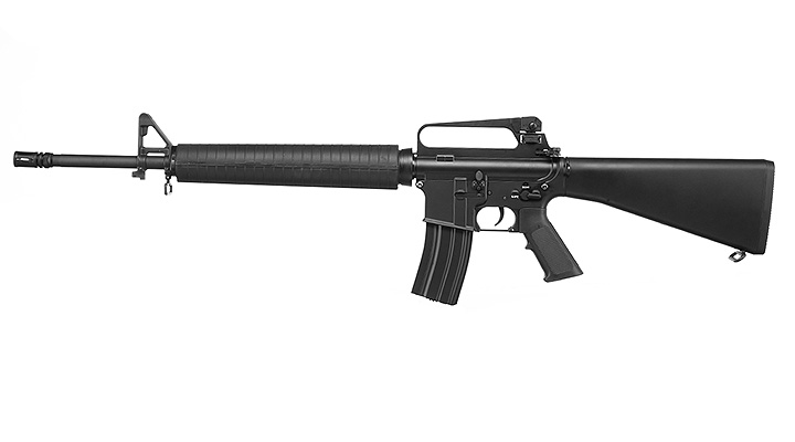 Double Bell M16A2 Rifle Professional Line Vollmetall S-AEG 6mm BB schwarz Bild 1