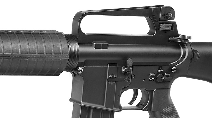 Double Bell M16A2 Rifle Professional Line Vollmetall S-AEG 6mm BB schwarz Bild 6