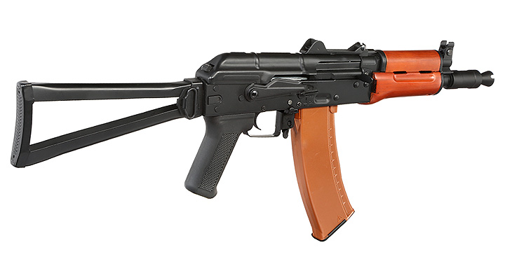 Versandrcklufer Double Bell AKS-74UN Professional Line Vollmetall S-AEG 6mm BB schwarz - Echtholz Bild 3