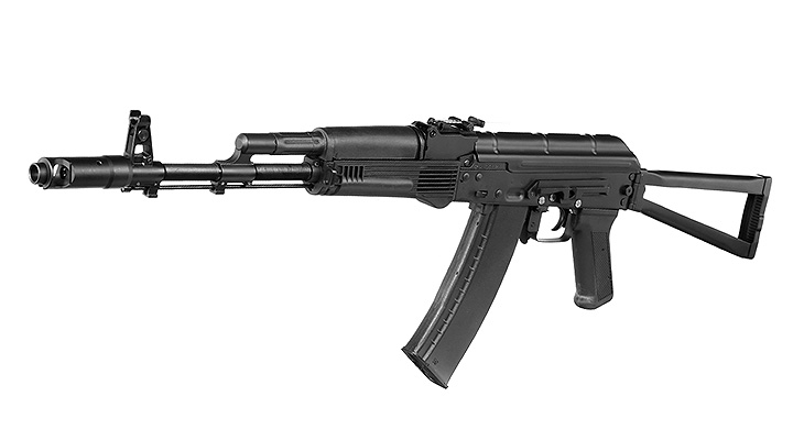 Double Bell AKS-74N Professional Line Vollmetall S-AEG 6mm BB schwarz