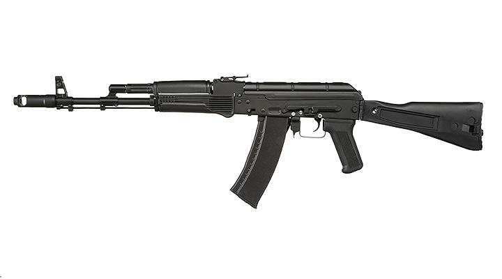Double Bell AK-74MN Professional Line Vollmetall S-AEG 6mm BB schwarz Bild 1