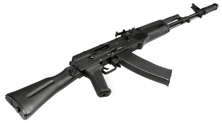 Versandrcklufer Double Bell AK-74MN Professional Line Vollmetall S-AEG 6mm BB schwarz Bild 5