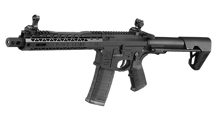 King Arms Black Rain Ordnance Spec 15 CQB Vollmetall S-AEG 6mm BB schwarz