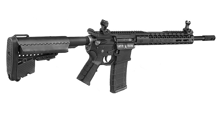 King Arms Black Rain Ordnance Spec 15 Carbine Vollmetall S-AEG 6mm BB schwarz Bild 3