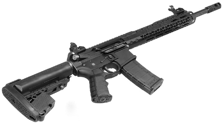 King Arms Black Rain Ordnance Spec 15 Carbine Vollmetall S-AEG 6mm BB schwarz Bild 4