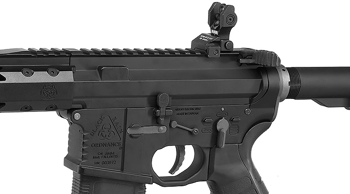 King Arms Black Rain Ordnance Spec 15 Carbine Vollmetall S-AEG 6mm BB schwarz Bild 7