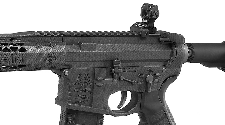 King Arms Black Rain Ordnance Spec 15 Carbine Vollmetall S-AEG 6mm BB Carbon-Design Bild 7