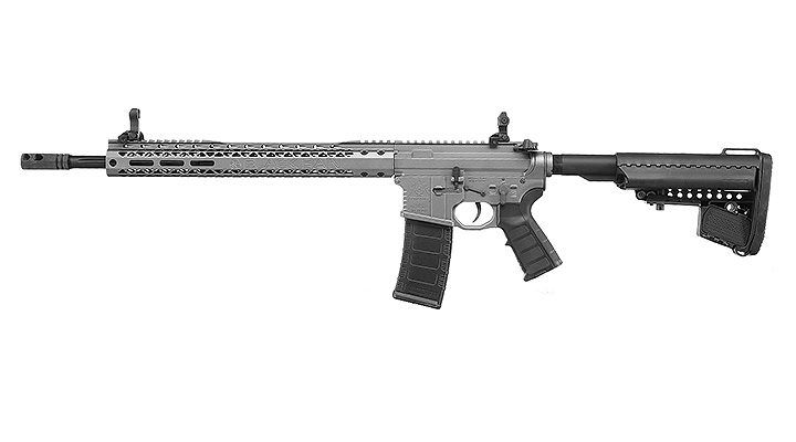 King Arms Black Rain Ordnance Spec 15 Rifle Vollmetall S-AEG 6mm BB Urban Grey Bild 1