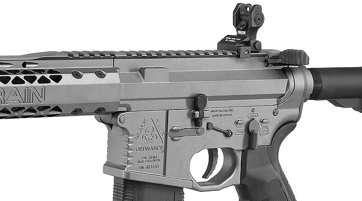 King Arms Black Rain Ordnance Spec 15 Rifle Vollmetall S-AEG 6mm BB Urban Grey Bild 7