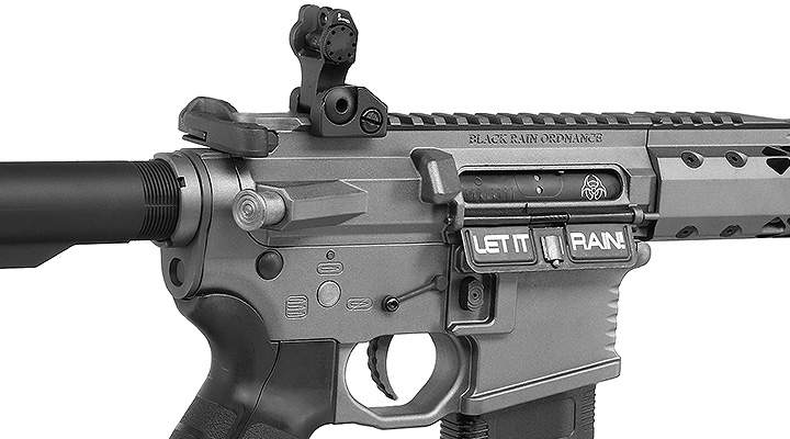 King Arms Black Rain Ordnance Spec 15 Rifle Vollmetall S-AEG 6mm BB Urban Grey Bild 8