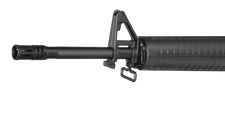 E&C M16A3 Rifle Vollmetall QD-1.5 Gearbox S-AEG 6mm BB schwarz Bild 5