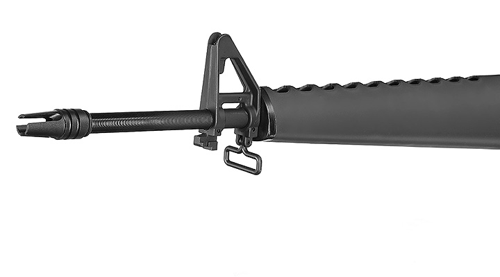 E&C M16VN Rifle Vollmetall QD-1.5 Gearbox S-AEG 6mm BB schwarz Bild 5