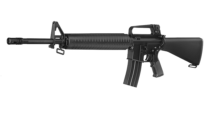 E&C M16A2 Rifle Vollmetall QD-1.5 Gearbox S-AEG 6mm BB schwarz
