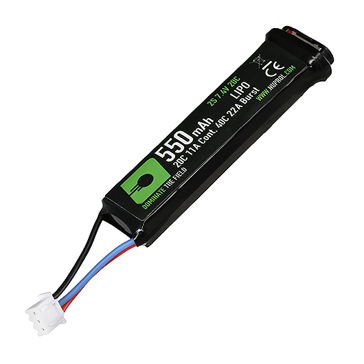 Nuprol Power Series LiPo Akku 7,4V 550mAh 20C / 40C fr TM / CYMA AEP Pistolenserie