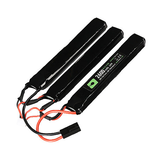 Nuprol Power Series LiPo Akku 11,1V 2600mAh 20C / 40C Small Tri-Panel Type m. Mini-Tam Anschluss Bild 1