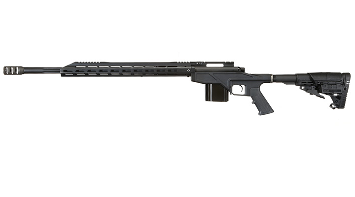 King Arms TWS M700 LOCK CNC Gas Bolt Action Snipergewehr 6mm BB schwarz Bild 1