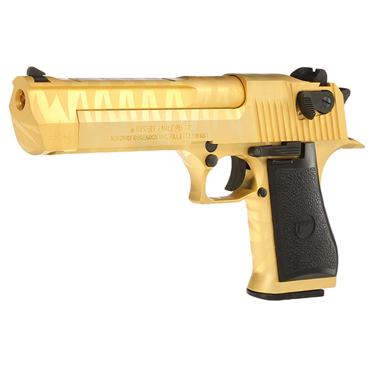 Wei-ETech Desert Eagle .50AE Vollmetall GBB 6mm BB Gold Tiger Stripe Edition