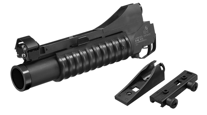 Cybergun Colt M203 40mm Granatwerfer Polymer-Version (3in1) schwarz - Short Version