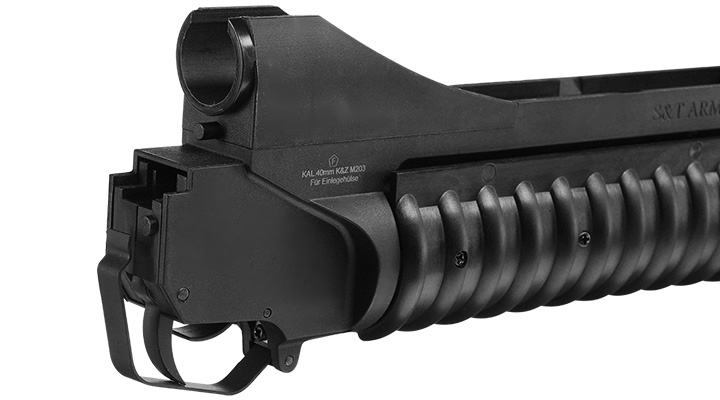 Cybergun Colt M203 40mm Granatwerfer Polymer-Version (3in1) schwarz - Short Version Bild 6