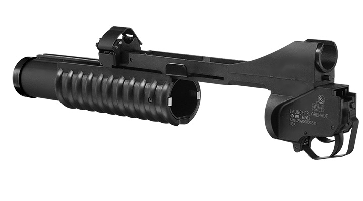 Cybergun Colt M203 40mm Granatwerfer Polymer-Version (3in1) schwarz - Short Version Bild 7